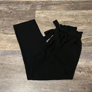 Loose Fit Paper-bag Pants size Large